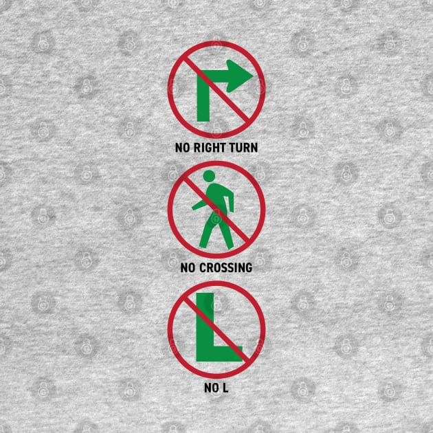 No L Holiday Signs Design by korykennedyteesign